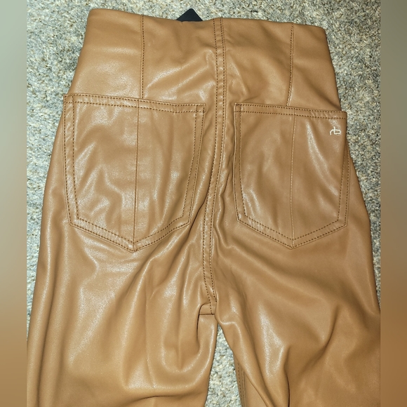 NWT Rag & Bone Faux Leather pants - Picture 2 of 6